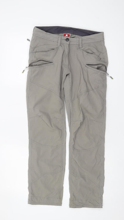 TOG24 Women's Grey Cargo Trousers Size 8-10