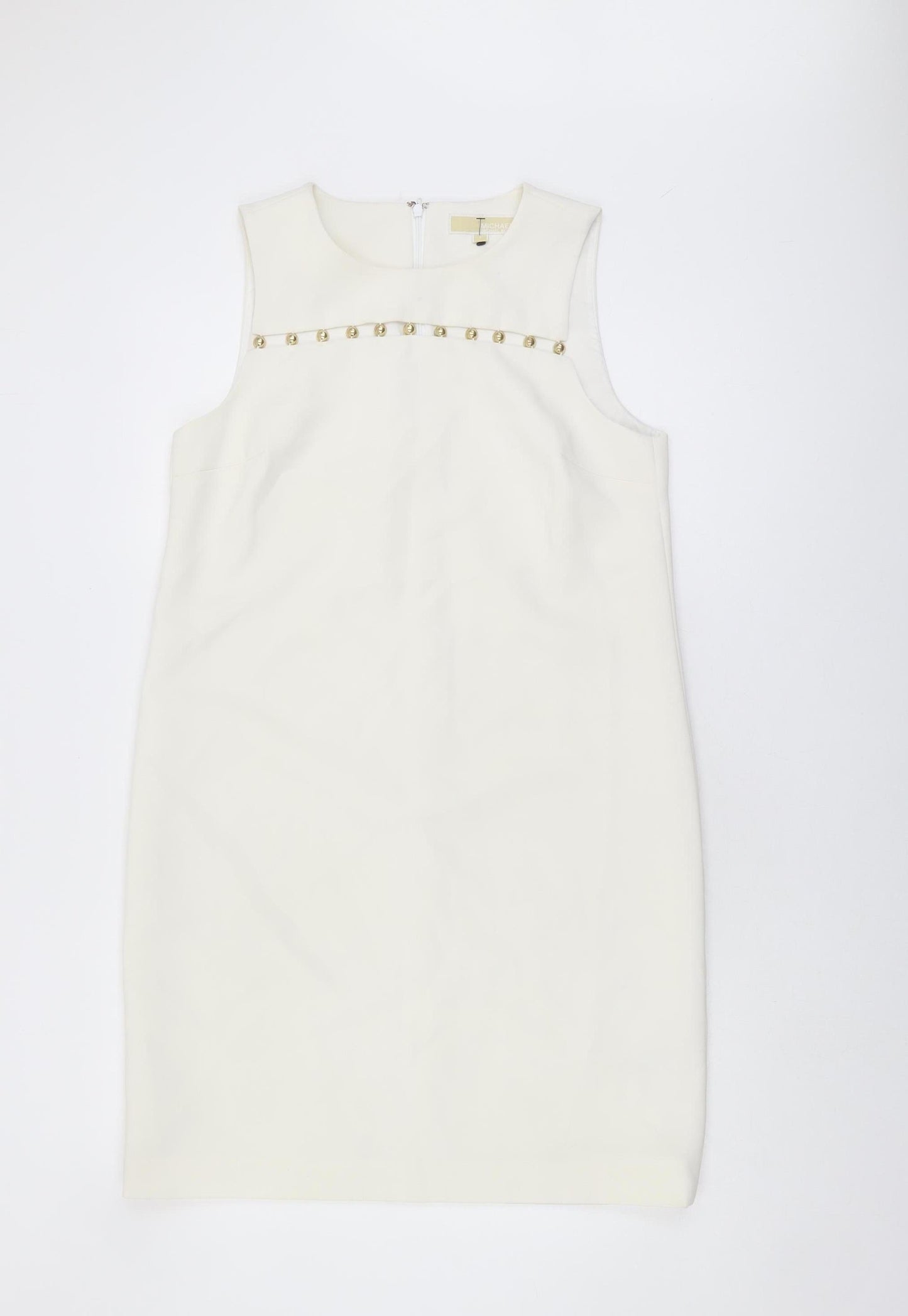 Michael Kors Ivory Sleeveless Women's Dress
