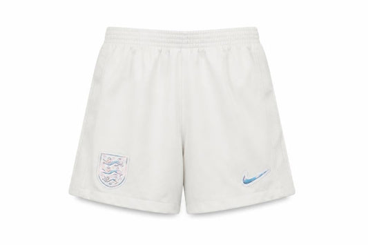 Front view of Nike boys’ white athletic shorts 14-15 years football