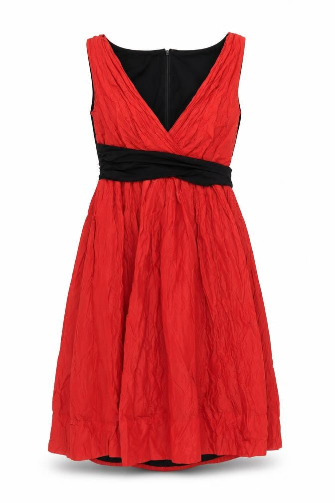 DKNY Women's Red Sleeveless Dress, Size 8