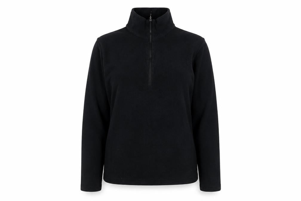 Columbia Women's Black Fleece 1/4 Zip Pullover Size S