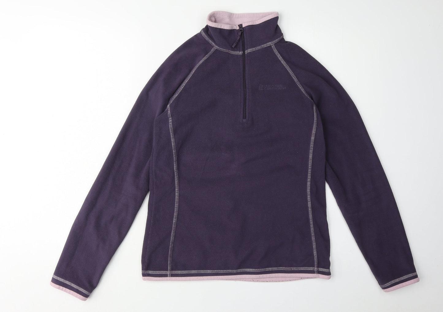Mountain Warehouse Women's Purple Fleece Zip Sweatshirt