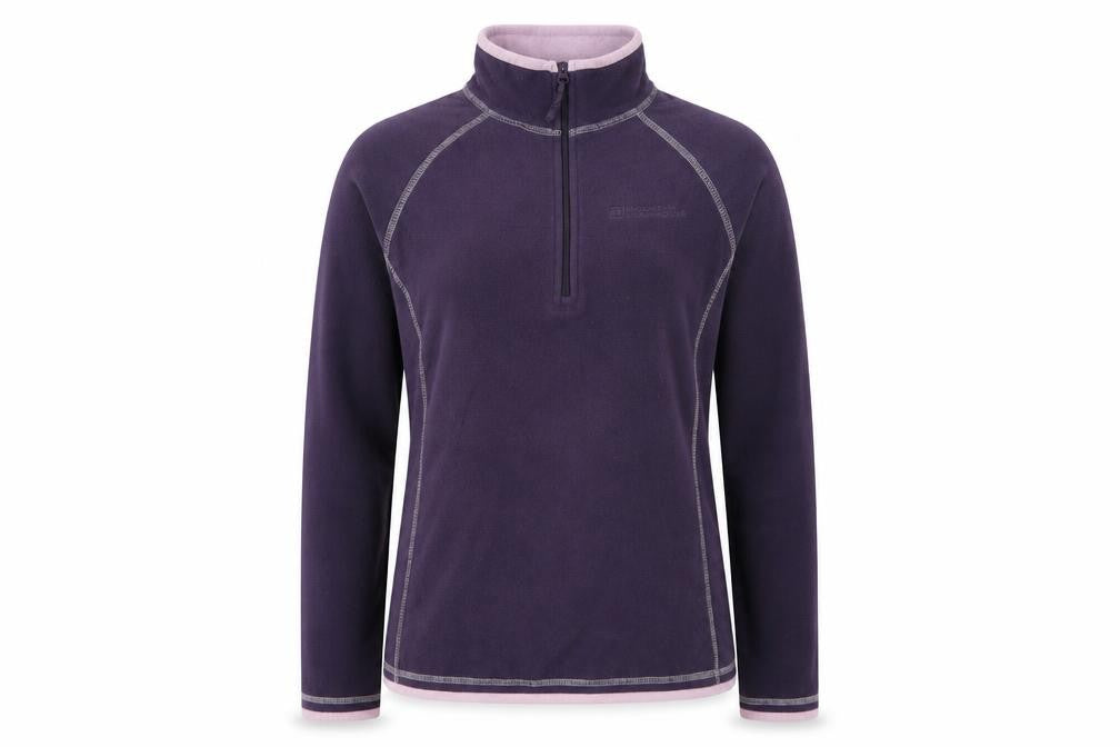 Mountain Warehouse Women's Purple Fleece Zip Sweatshirt
