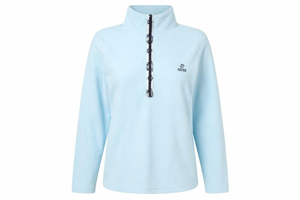 Craghoppers Women's Blue Fleece Sweatshirt Size 12