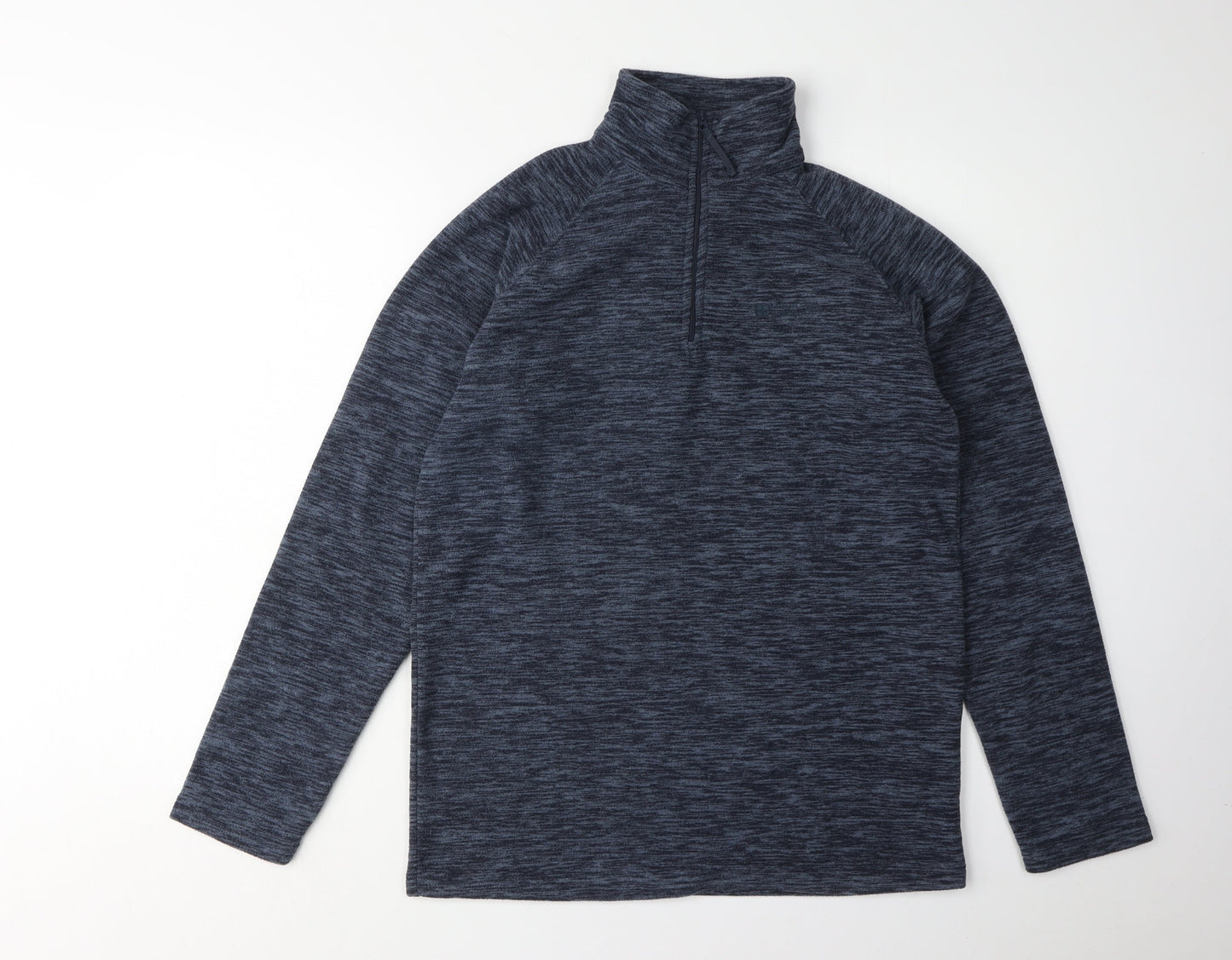 Mountain Warehouse Men's Blue 1/4 Zip Sweatshirt XS