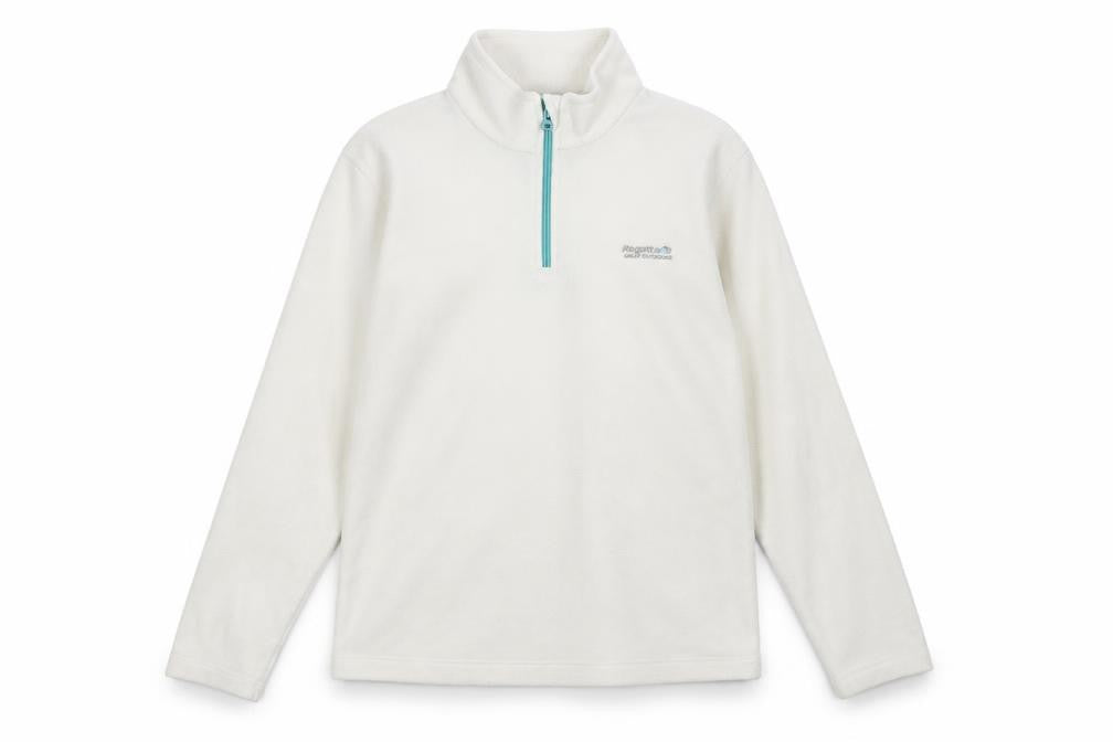 Regatta Women’s White Pullover Fleece Sweatshirt Size 10
