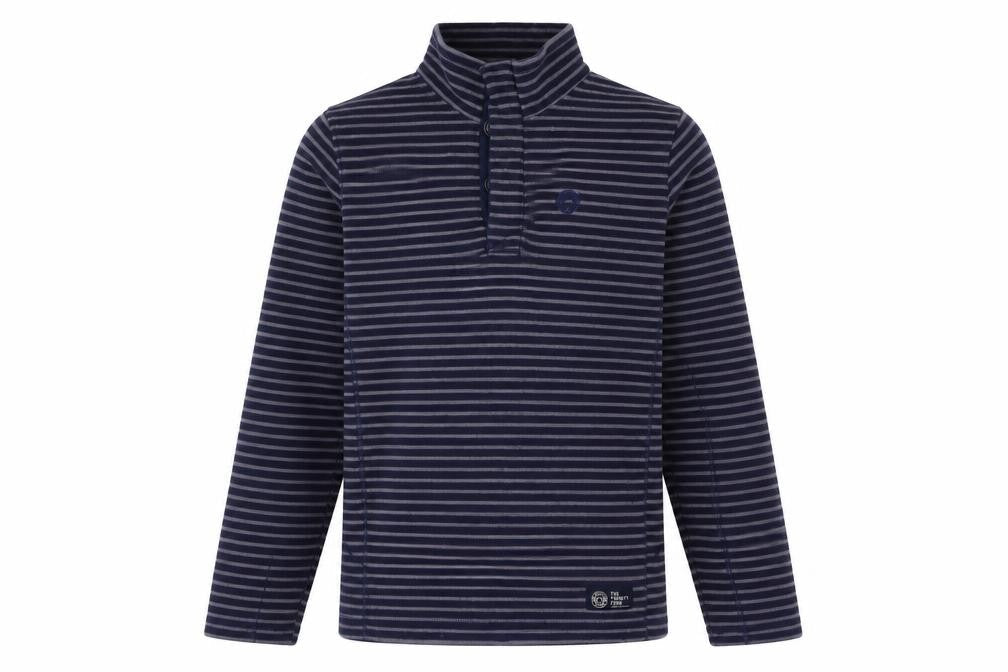 TOG TWENTY FOUR Men's Blue Striped Pullover Sweatshirt M