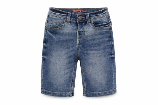 Mantaray Girls Blue Bermuda Denim Shorts, Size 4 Years, Casual Wear