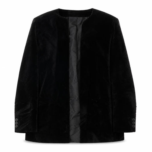 Alexon Women's Black Velvet Suit Jacket Size 12