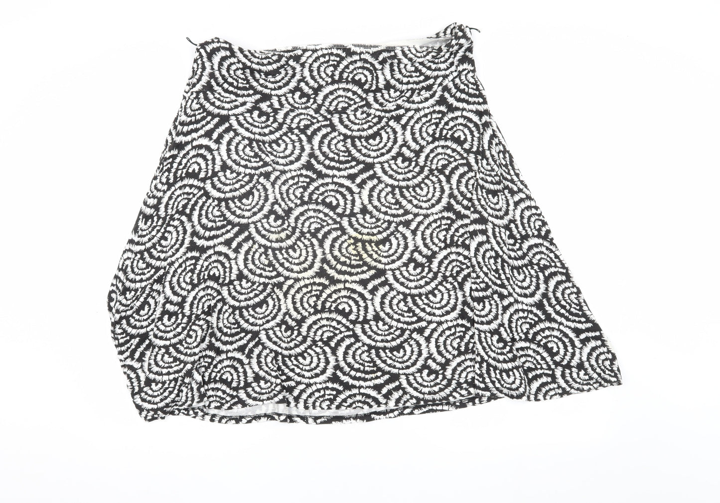Soon Women's Black Geometric Skirt Size 16