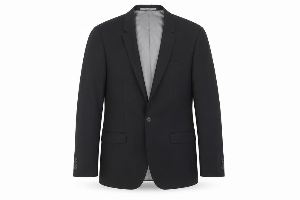 River Island Men's Black Blazer, 38R, Formal Jacket