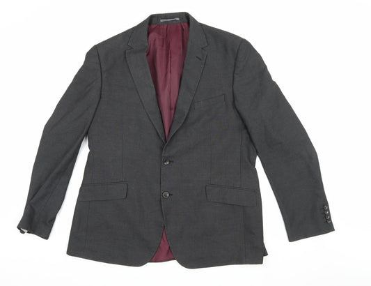 Marks and Spencer Men's Grey Blazer 44L Jacket