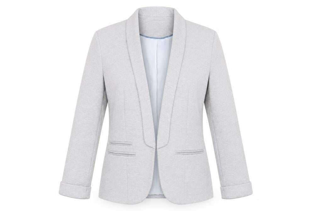 Miss Selfridge Women's Grey Blazer Size 10