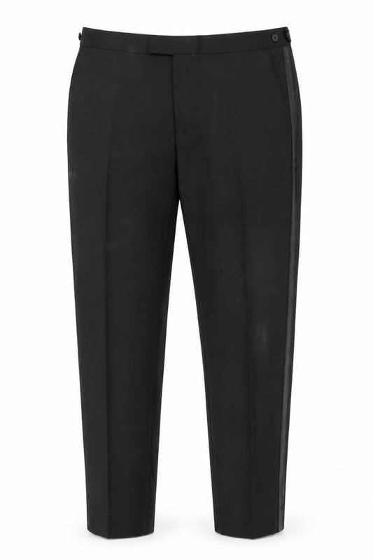 Marks & Spencer Men's Black Slim Fit Dress Pants