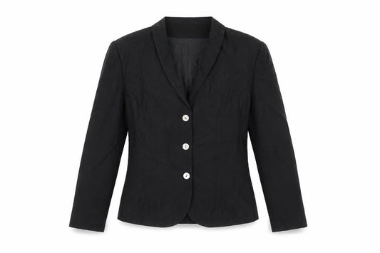 Kaliko Women's Black Blazer, Size 8, Classic Style
