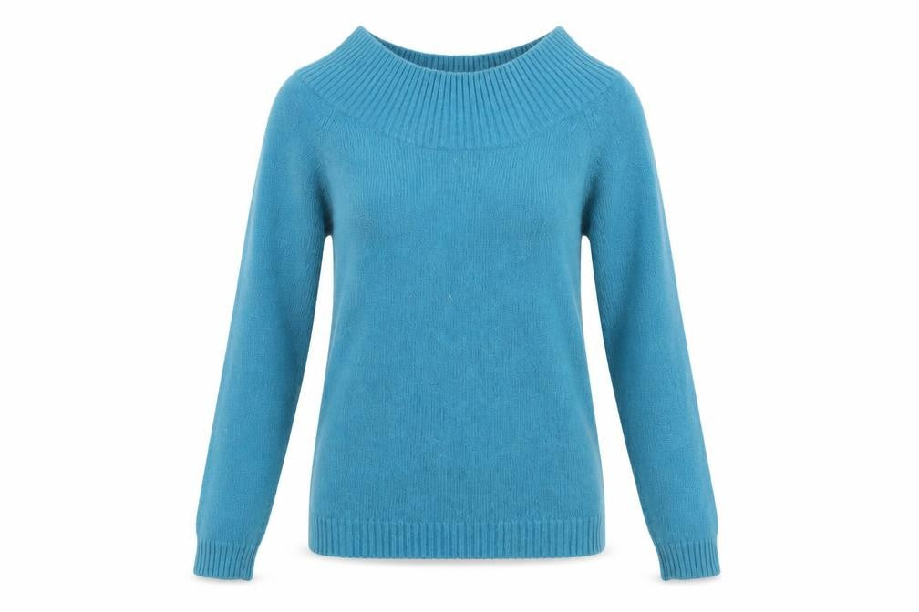 mk one Women's Blue Pullover Jumper, Size S