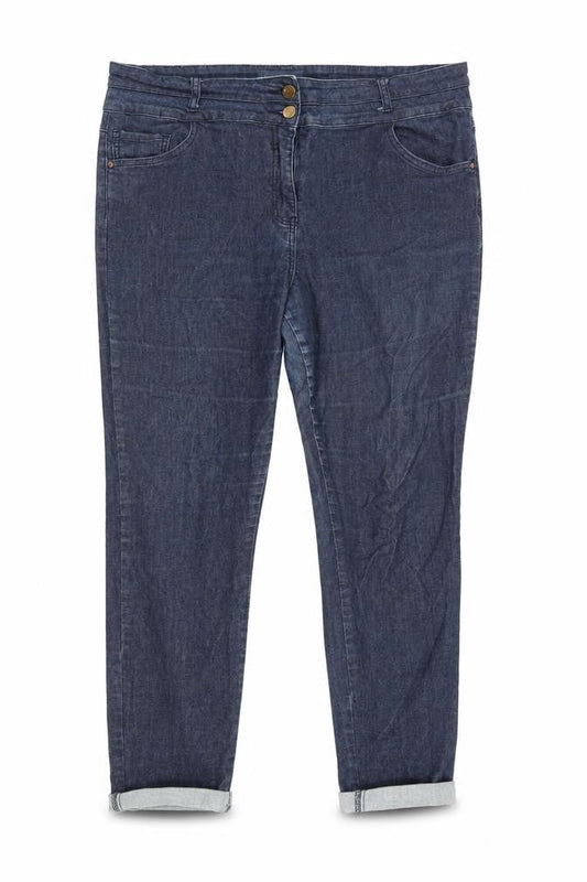 Red Herring Women's Blue High Rise Skinny Jeans Size 18