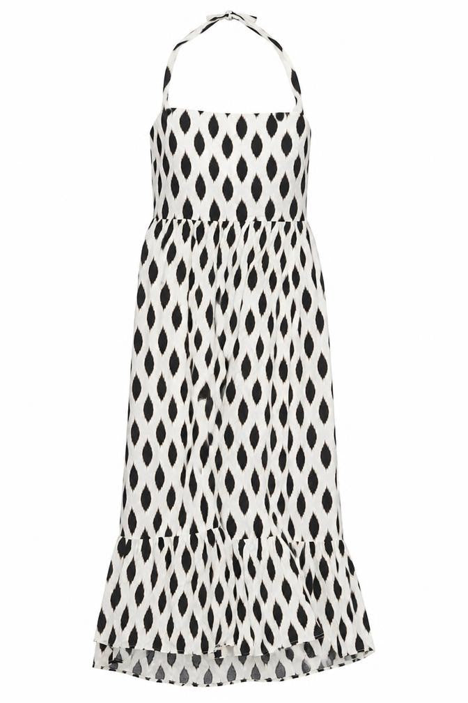 Dusk Women's Multicoloured Geometric Midi Dress