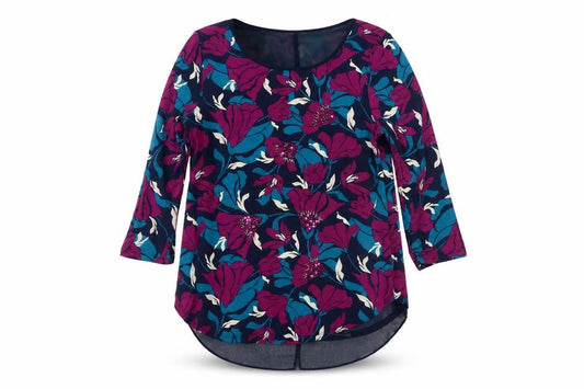 Marks and Spencer Women's Multicoloured Floral Blouse Size 10
