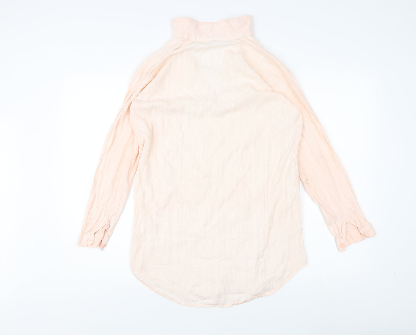 Miss Selfridge Beige Collared Blouse Women S