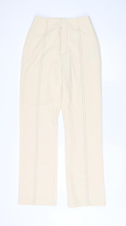 4th & Reckless Women's Beige Chino Trousers Size 8