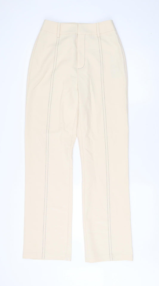 4TH + RECKLESS Women's Beige Chino Trousers Size 8