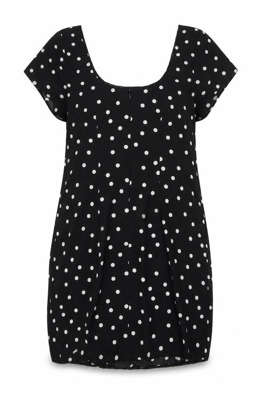 ASOS Women's Black Polka Dot Dress Size 12