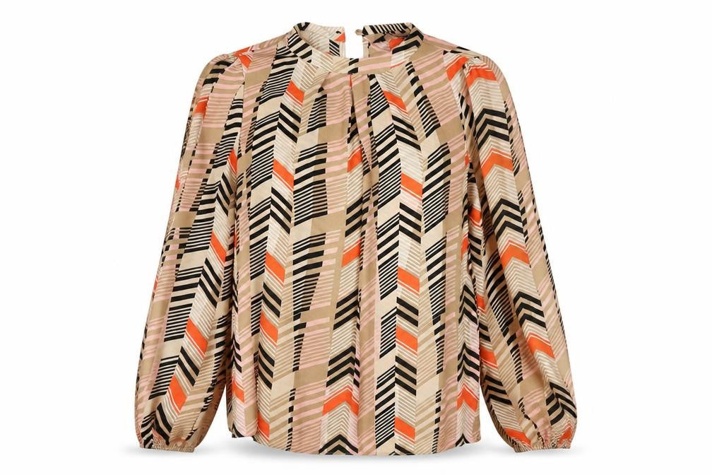Dorothy Perkins Women's Geometric Blouse UK 12