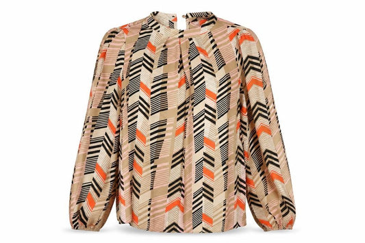 Dorothy Perkins Women's Geometric Blouse UK 12