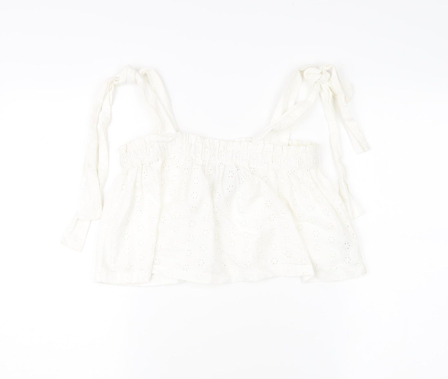 Collusion Women's White Camisole Tank Top Size 10