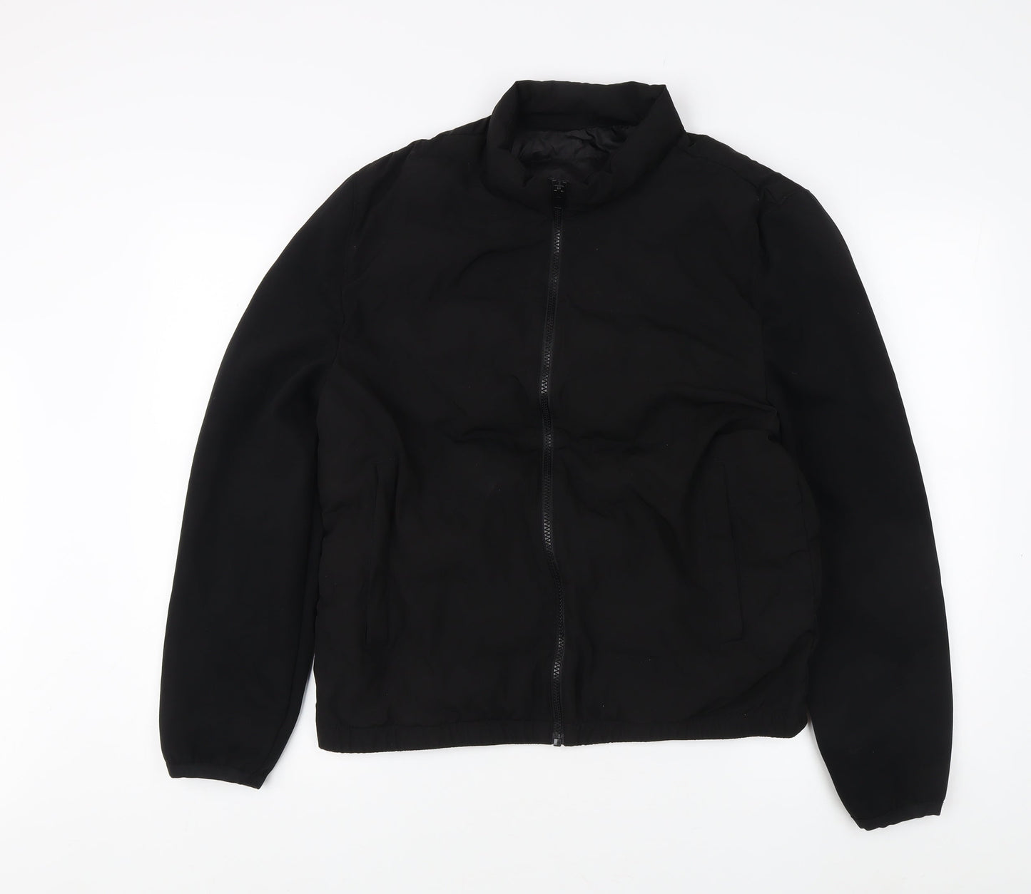 Zara Women's Black Basic Jacket L Casual
