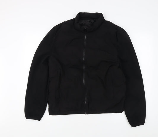 Zara Women's Black Basic Jacket L Casual