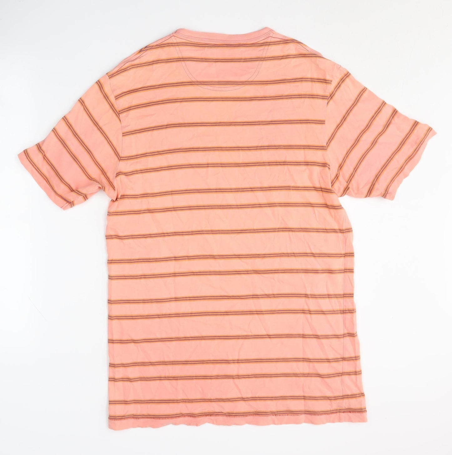 Rocha John Rocha Men's Pink Striped T-Shirt M