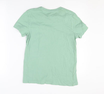 Levi's Womens Green XS Basic Cotton Tee