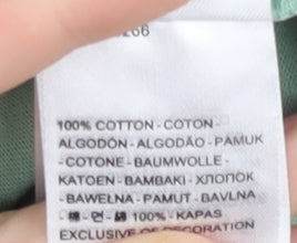Levi's Womens Green XS Basic Cotton Tee