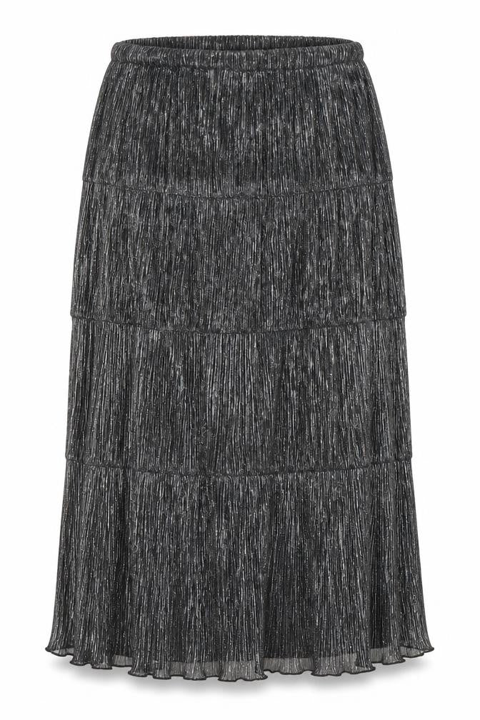 Hush Women's Black Pleated Skirt Size 14