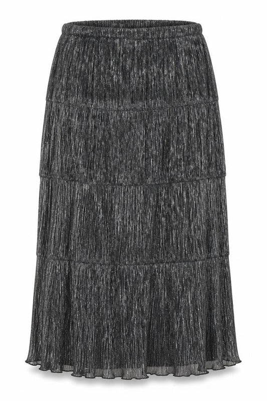 Hush Women's Black Pleated Skirt Size 14