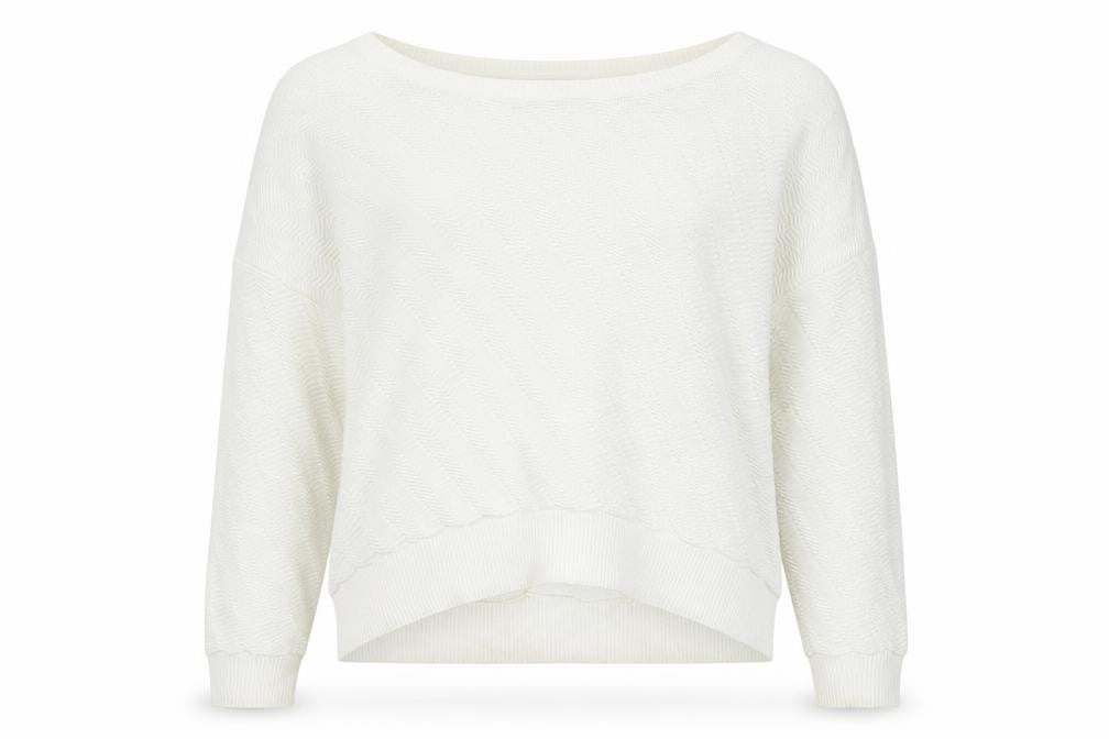 French Connection Women's White Pullover Jumper, S, Cotton