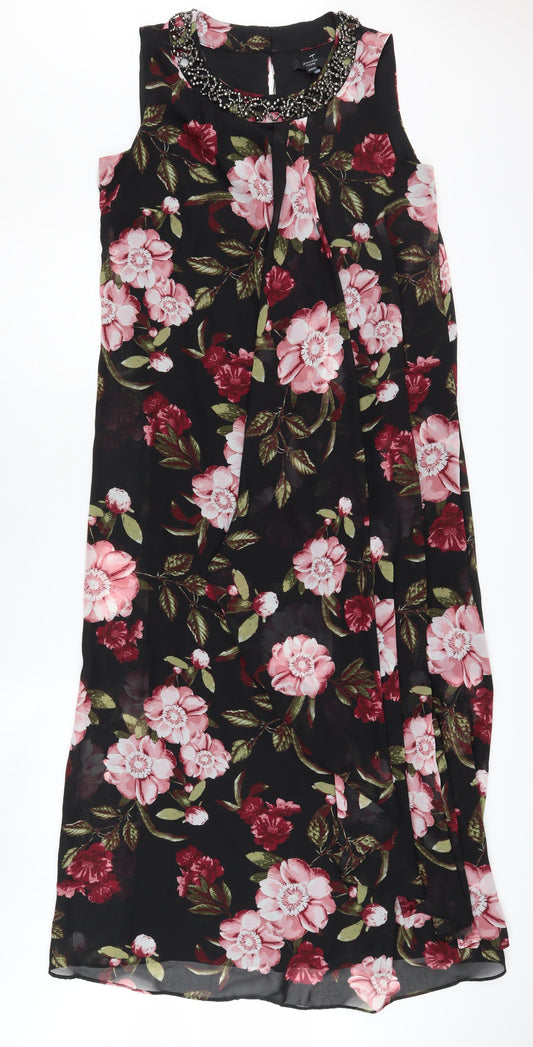 Joanna Hope Women's Multicoloured Floral Dress Size 14