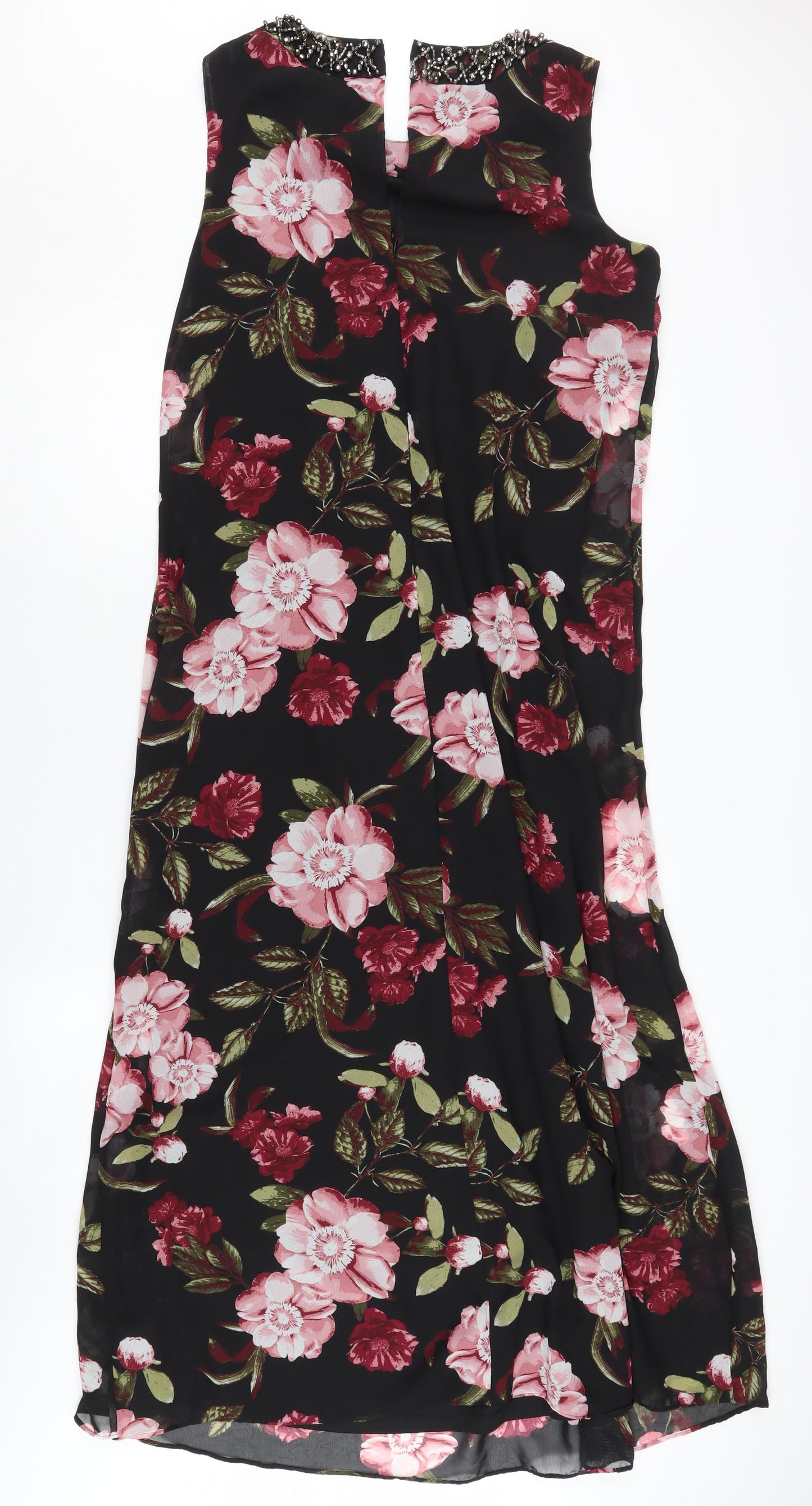 Joanna Hope Women's Multicoloured Floral Dress Size 14