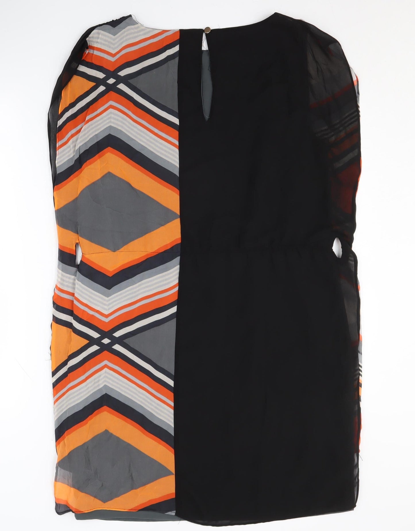 Warehouse Women's Multicoloured Shift Dress Size 12