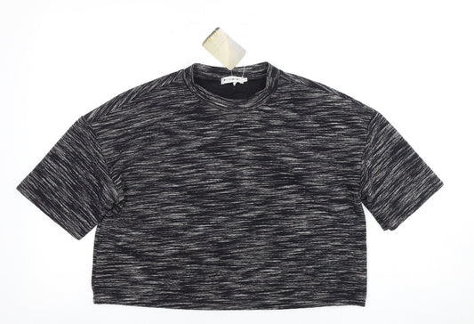 BEFORE DARK Women's Black T-Shirt, Size M, Relaxed Fit