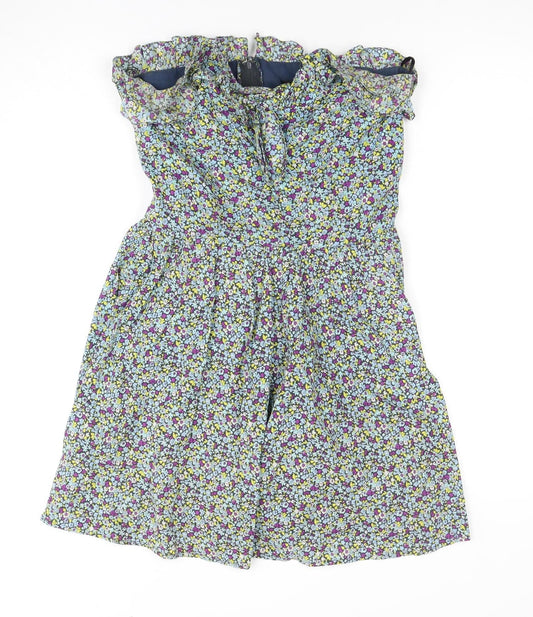 QED London Women's Multicoloured Floral Dress Size 10