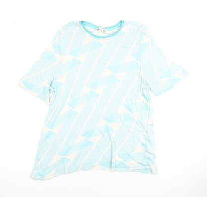 Additional front view of Autograph Women's Geometric Top, size 14, Short Sleeve