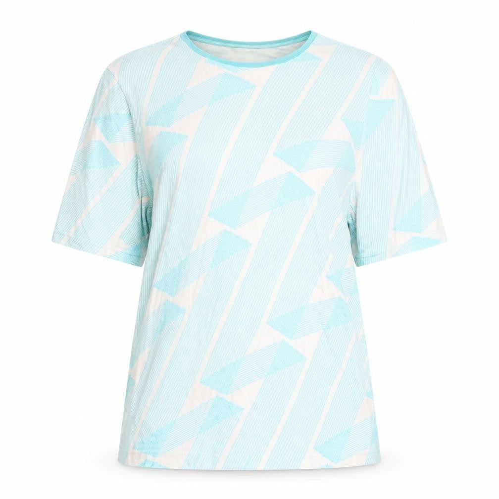 Autograph Women's Geometric Top Size 14 Short Sleeve