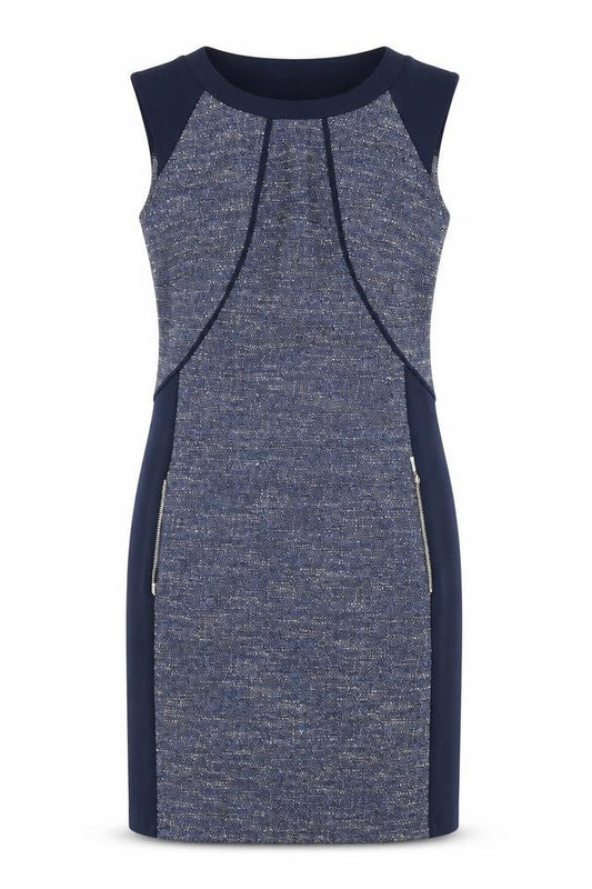 Dorothy Perkins Women's Blue Sheath Dress Size 8