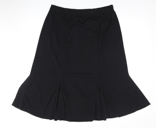 Afibel Women's Black Skirt UK 20/22