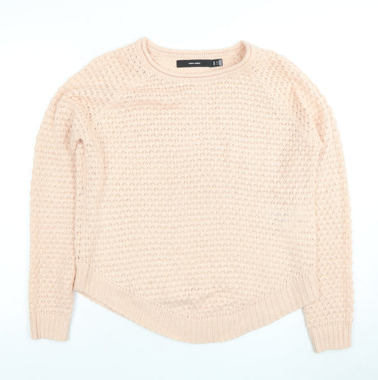 Vero Moda Women's Pink S Pullover Jumper