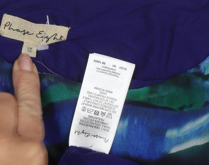 Phase Eight Women's Multicoloured Blouse Size 10