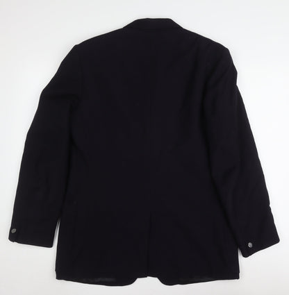 Austin Reed Men's Blue Wool Blazer, Size 40, Classic Fit